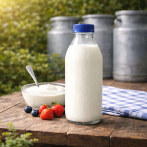 Yoghurt naturel 1 liter – De Zuivelboerderij